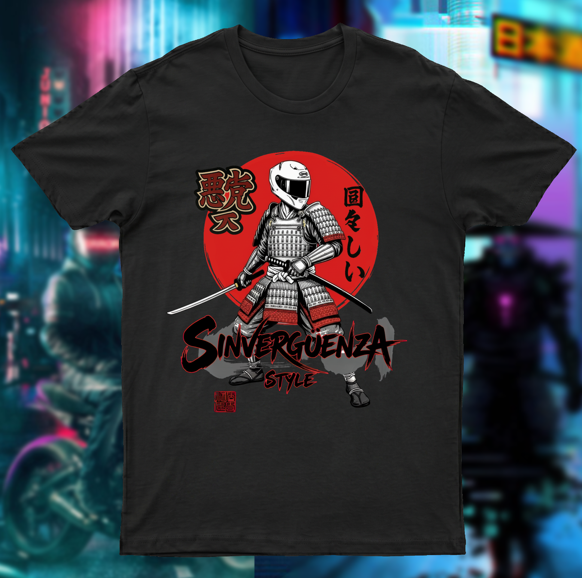 Playera SAMURAI RAIDER