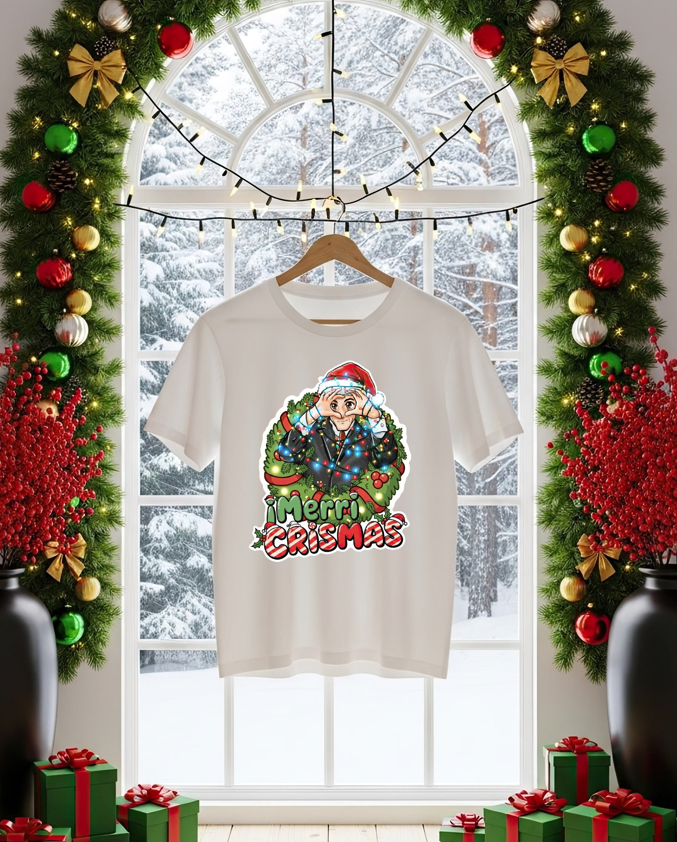 Playera LORD PEÑA MERRY CRISMASH