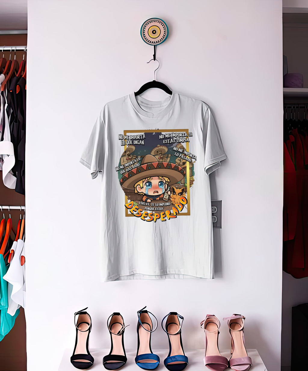 Playera VUELVE ESTOY DESESPERADO