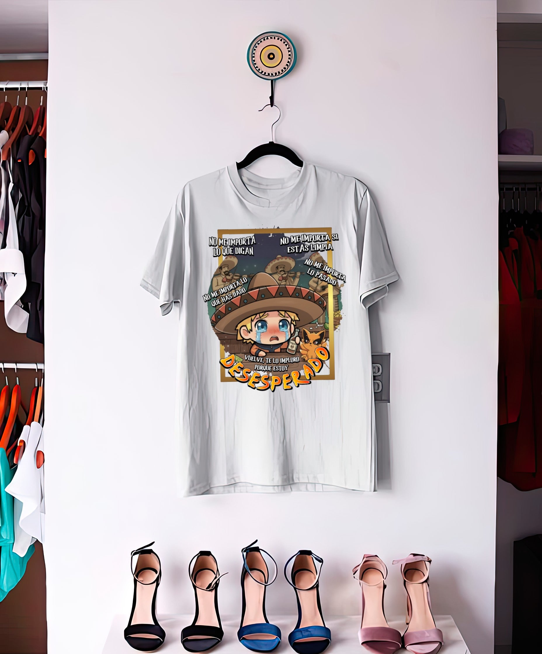 Playera VUELVE ESTOY DESESPERADO