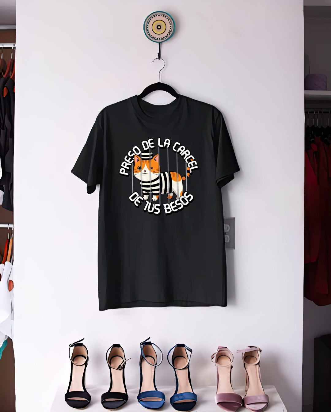 Playera Preso de la carcel de tus besos