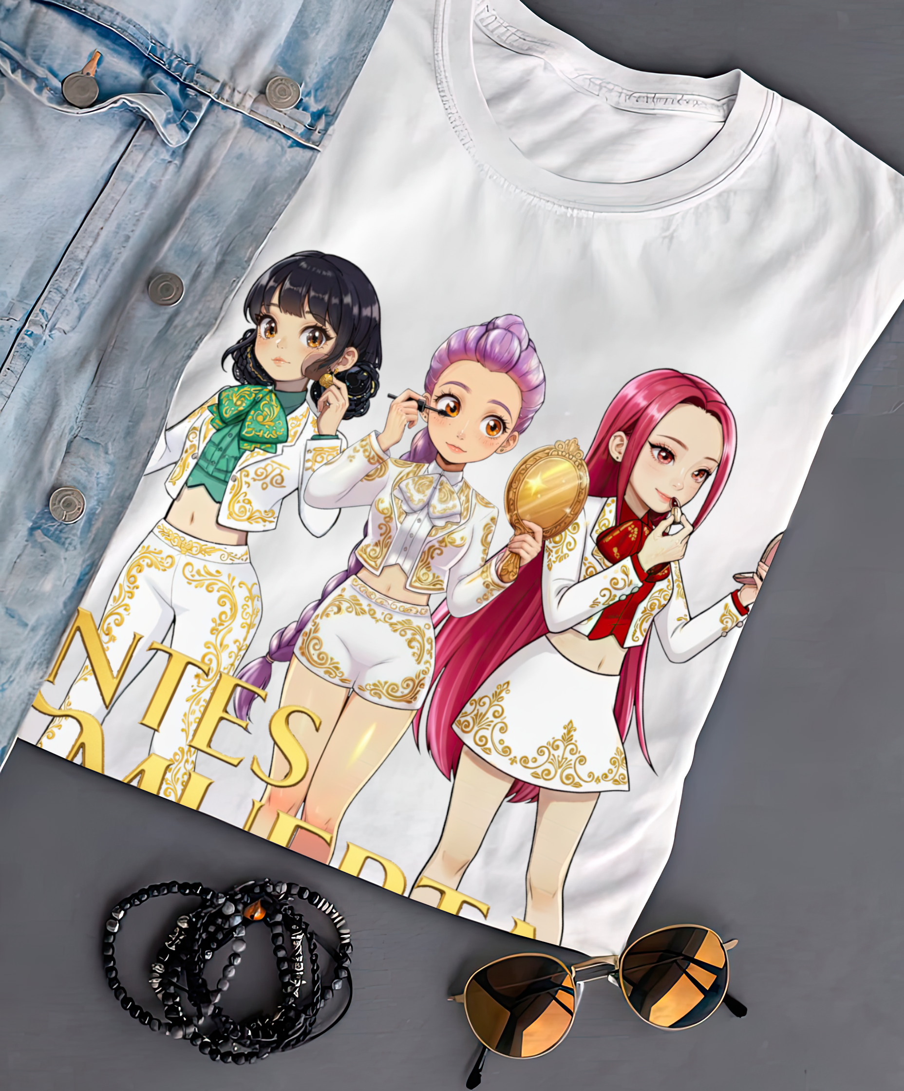 Playera Antes muerta que sencilla Plateada