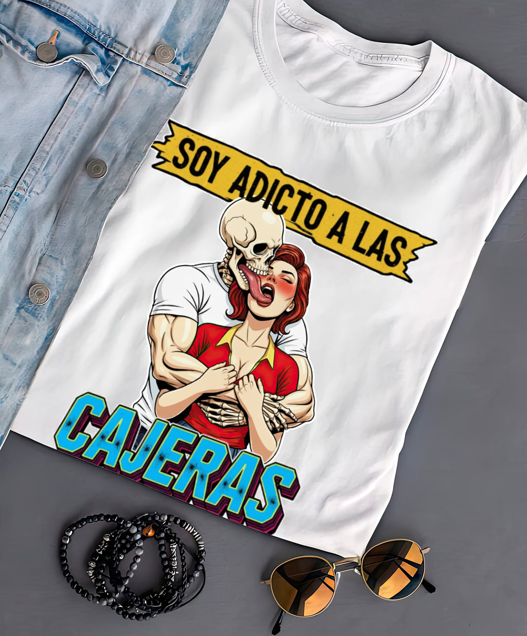 Playera Adicto a las cajeras del OXXO