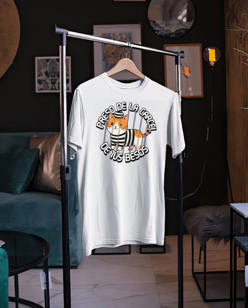 Playera Preso de la carcel de tus besos
