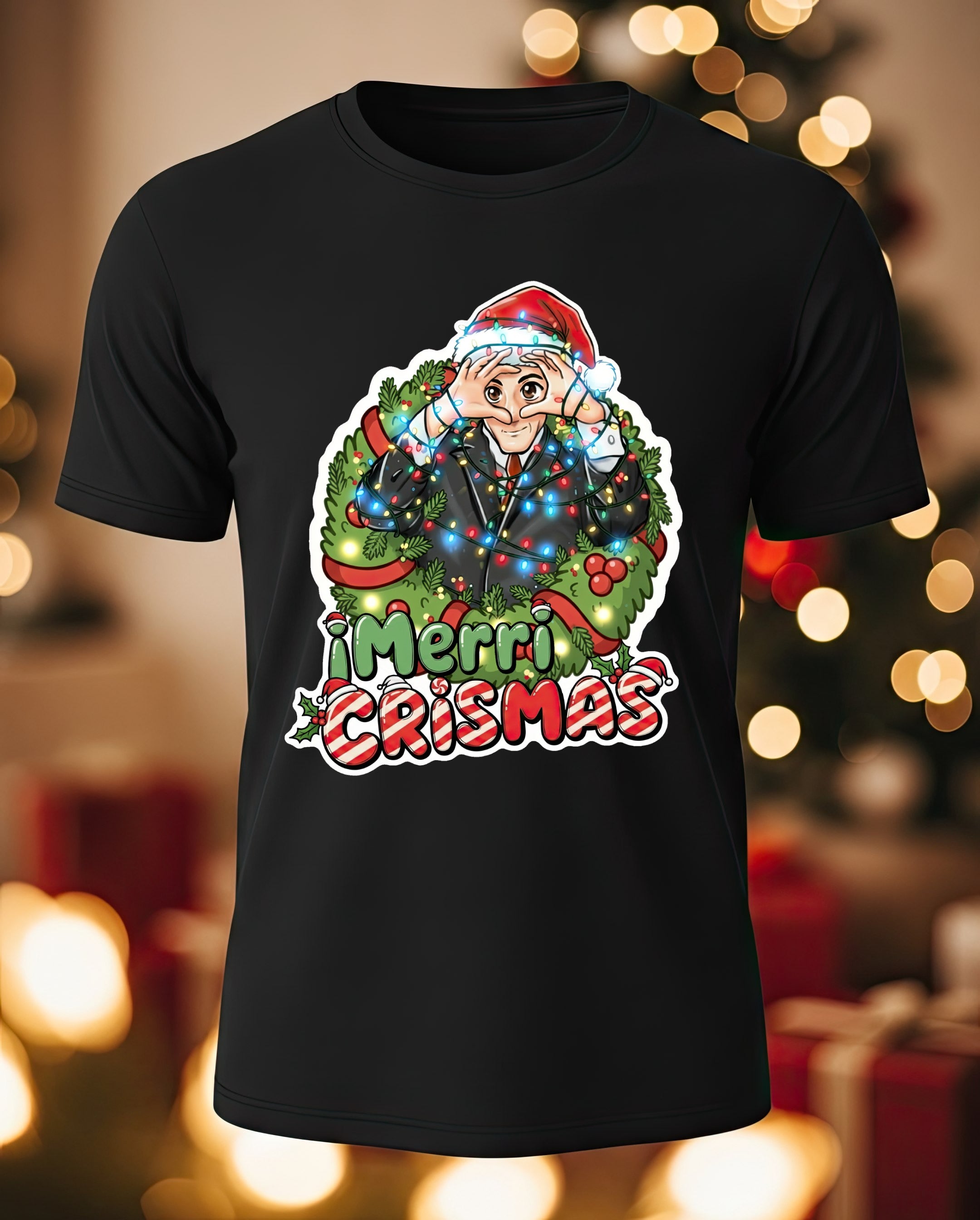 Playera LORD PEÑA MERRY CRISMASH