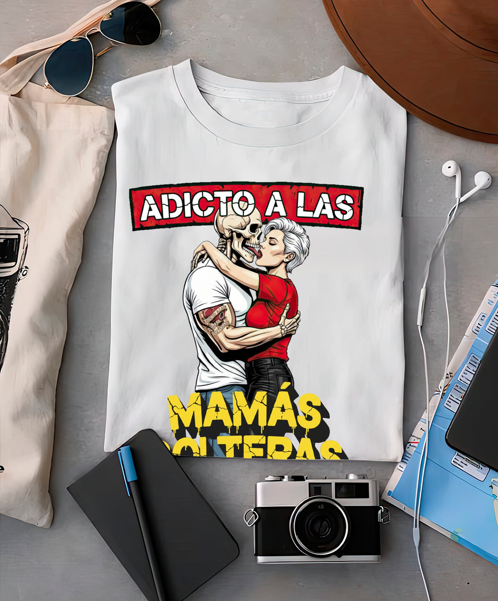 Playera Adicto a las MAMAS SOLTERAS