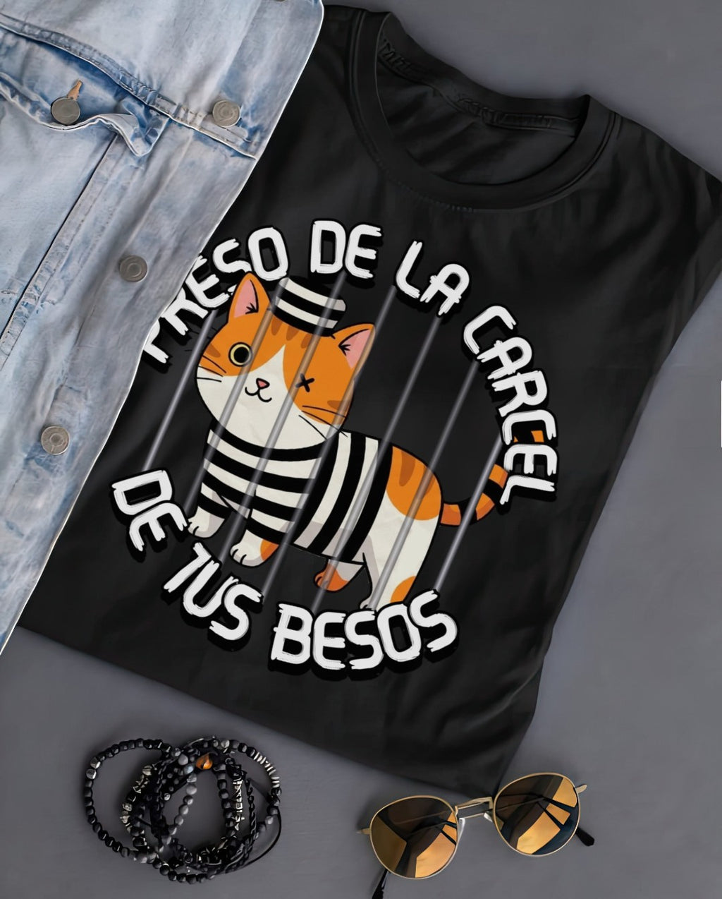Playera Preso de la carcel de tus besos