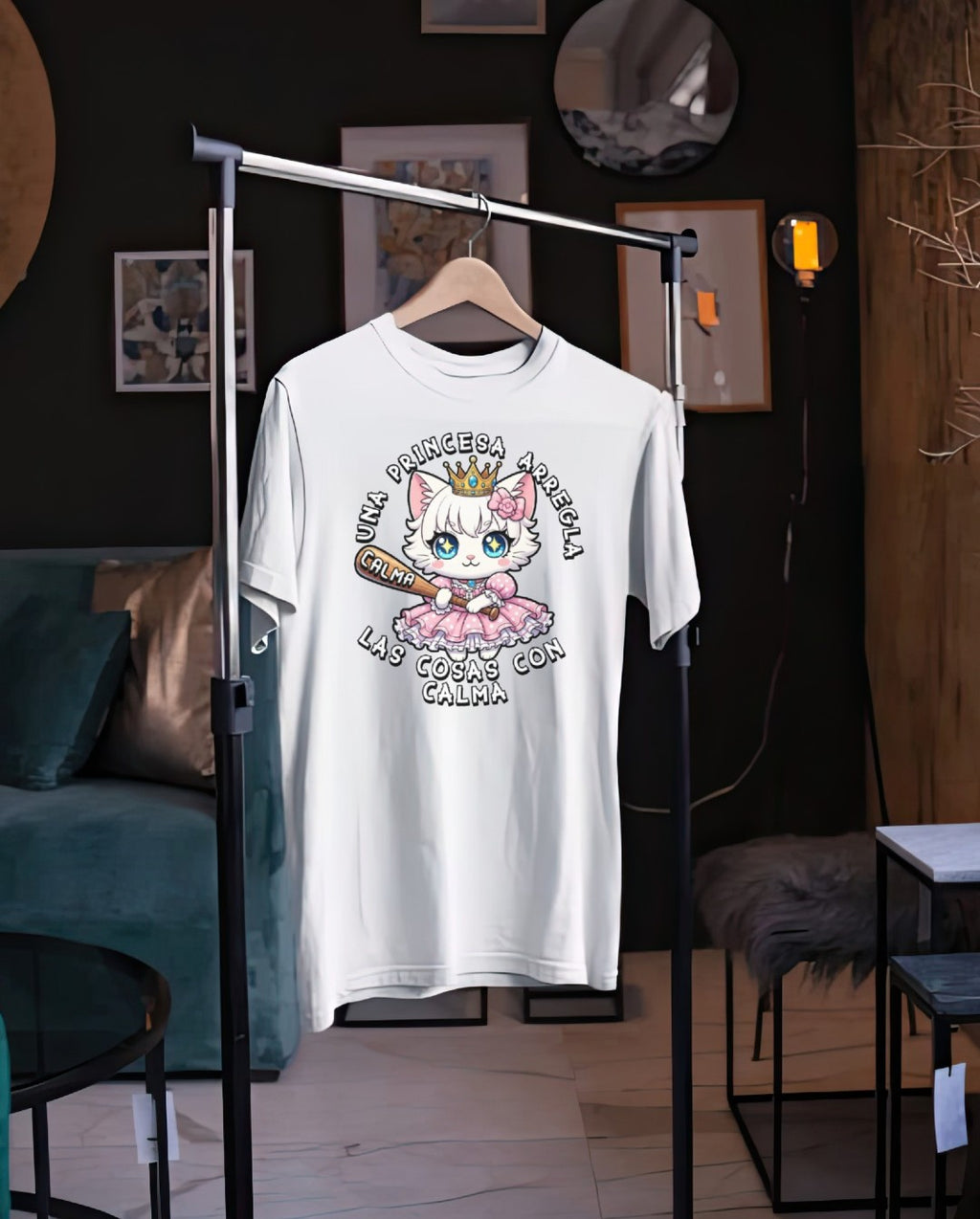 Playera Una Princesa Arregla