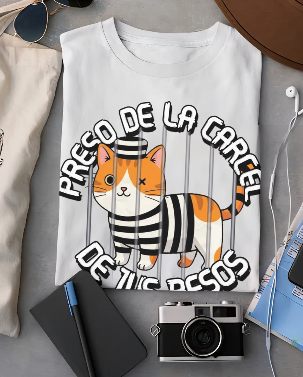 Playera Preso de la carcel de tus besos