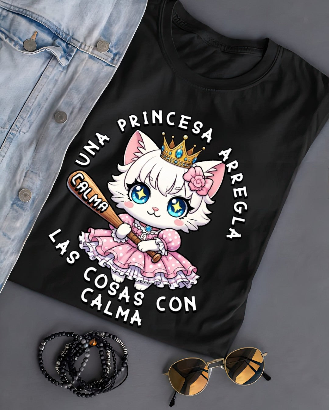 Playera Una Princesa Arregla