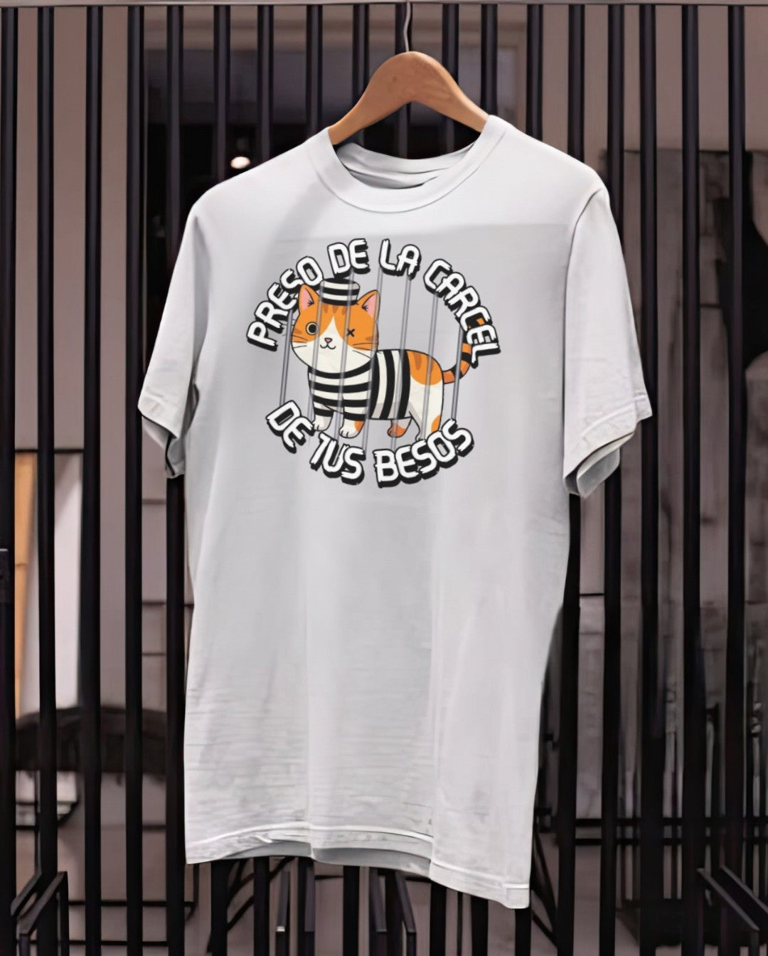 Playera Preso de la carcel de tus besos