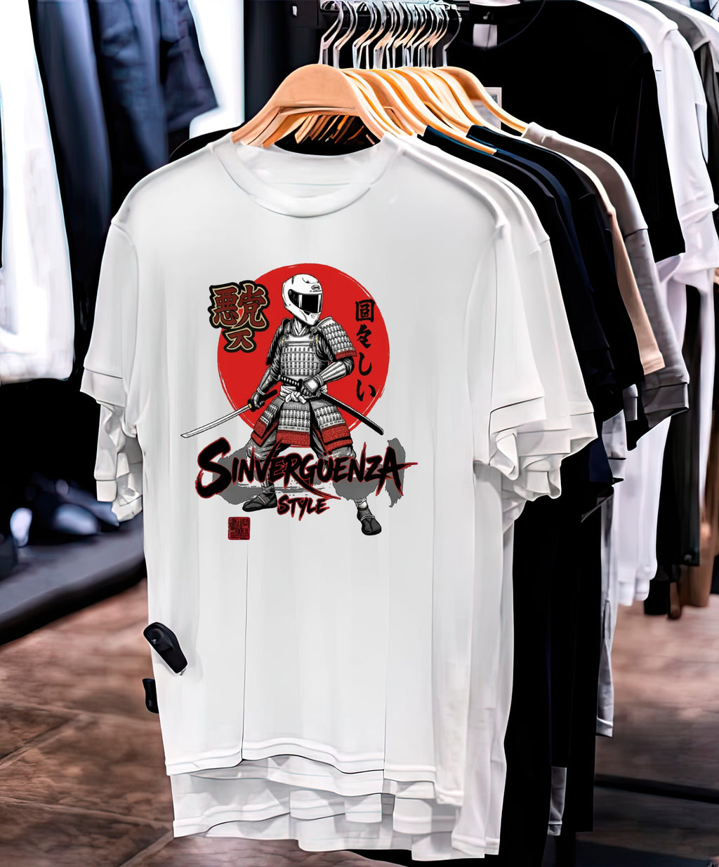 Playera SAMURAI RAIDER
