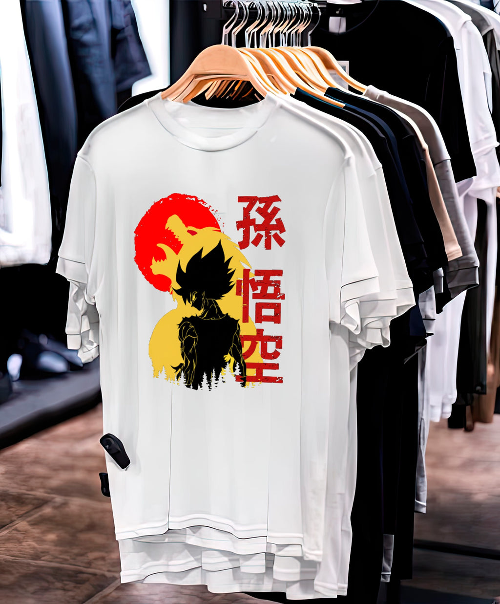 Playera Eclipse Saiyajin