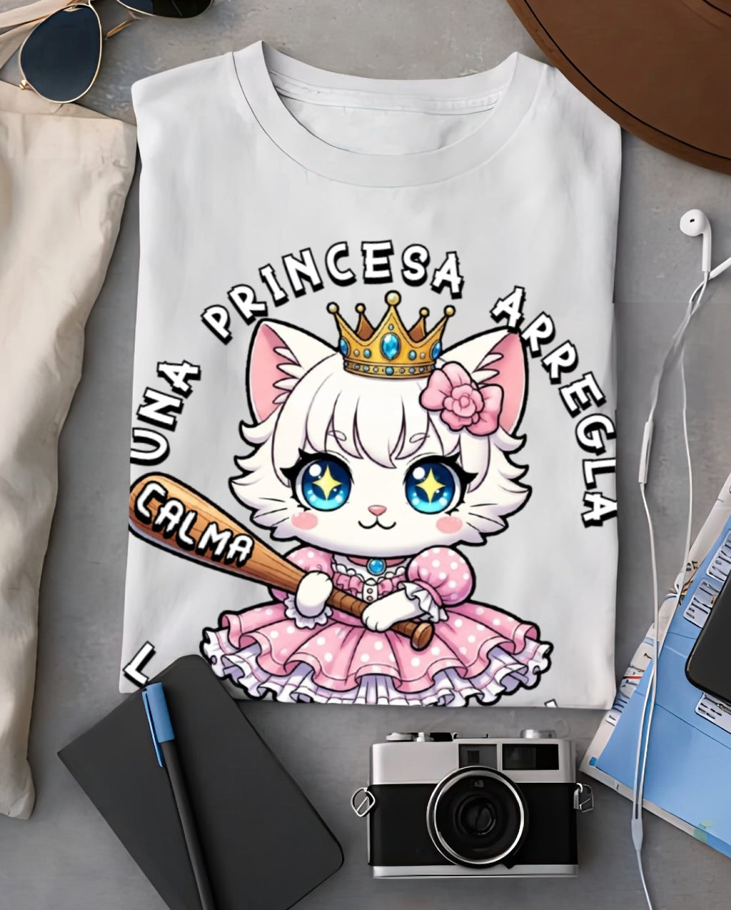 Playera Una Princesa Arregla