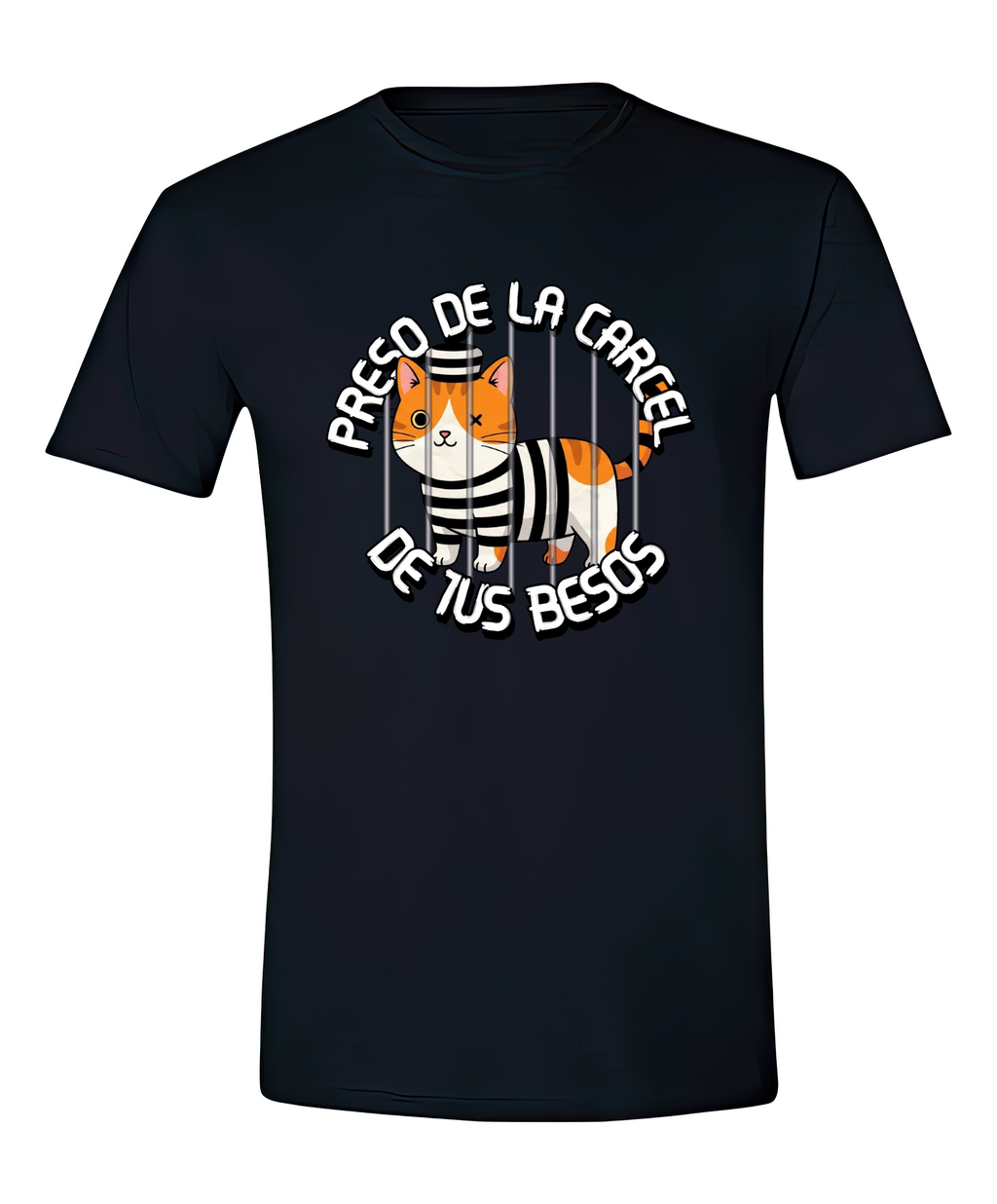 Playera Preso de la carcel de tus besos