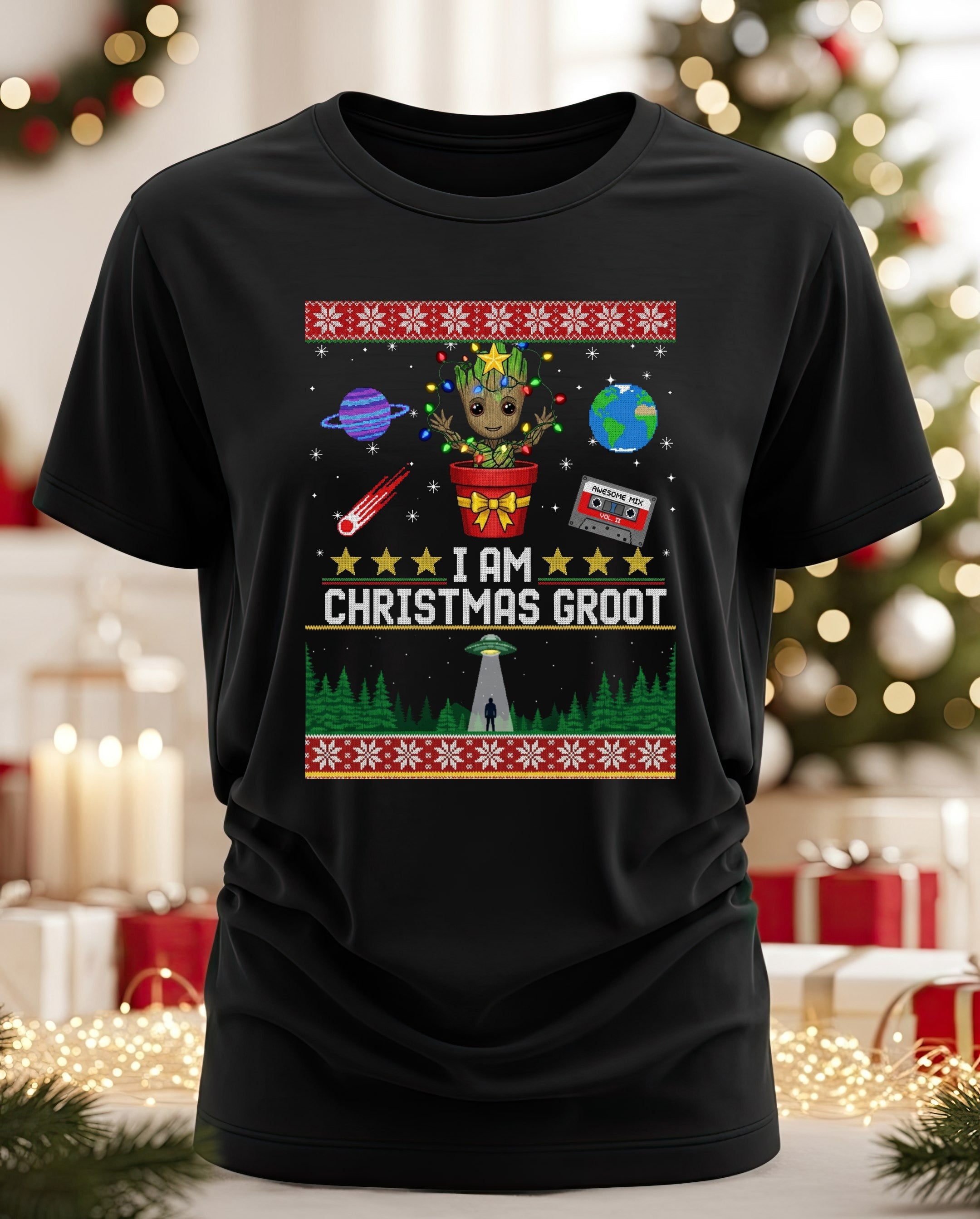 Playera I'M CHRISTMAS GROOT