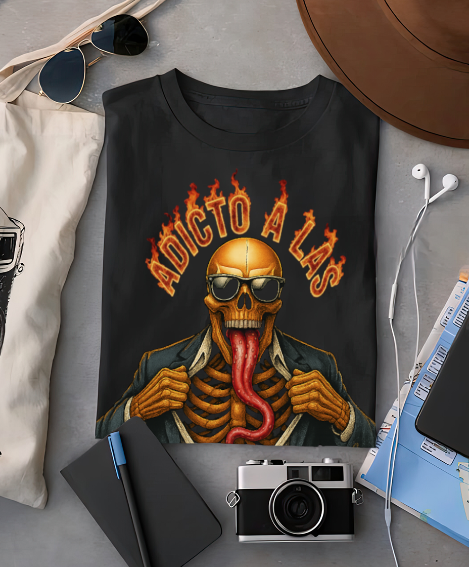 Playera Adicto a las nalgonas