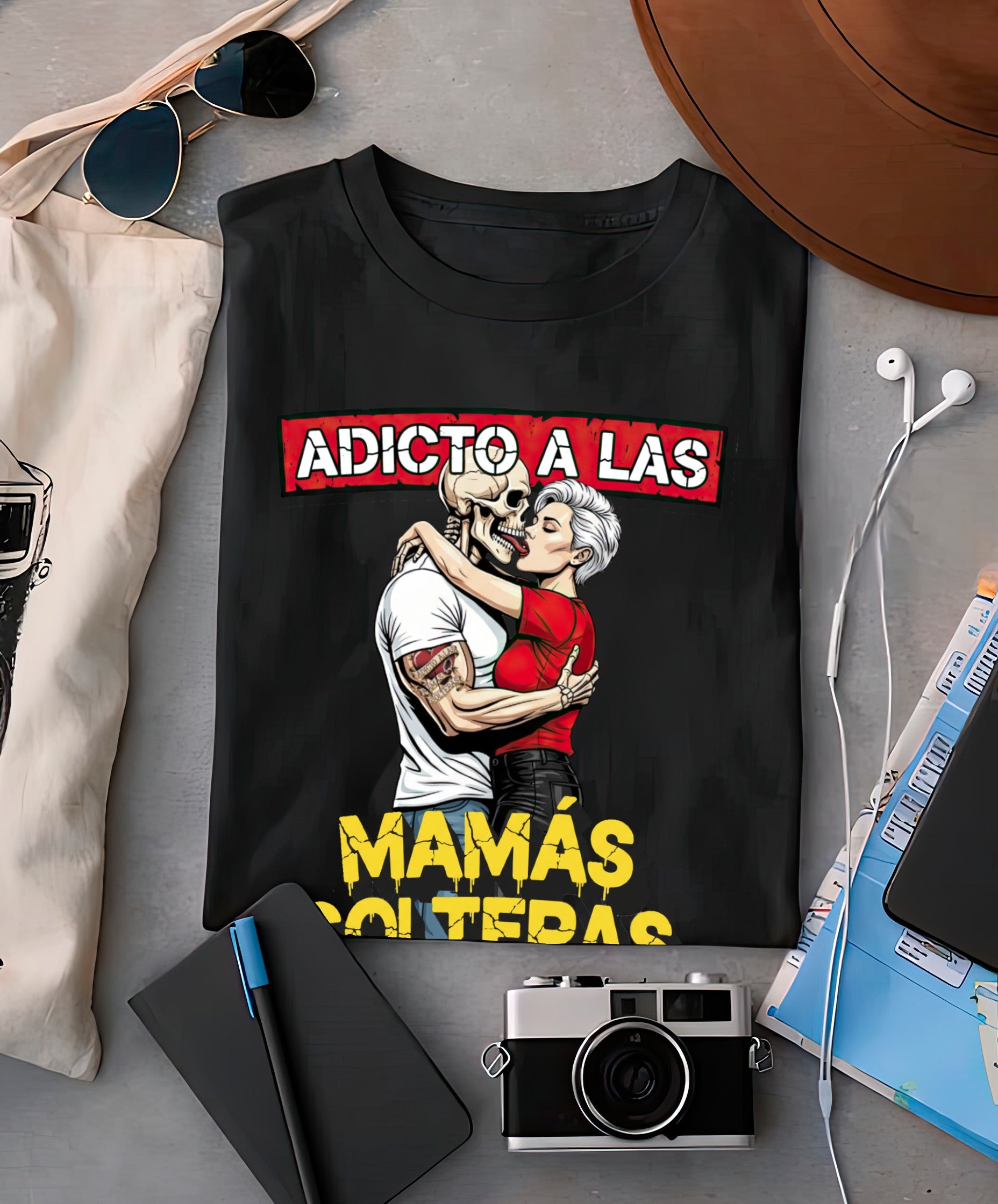 Playera Adicto a las MAMAS SOLTERAS