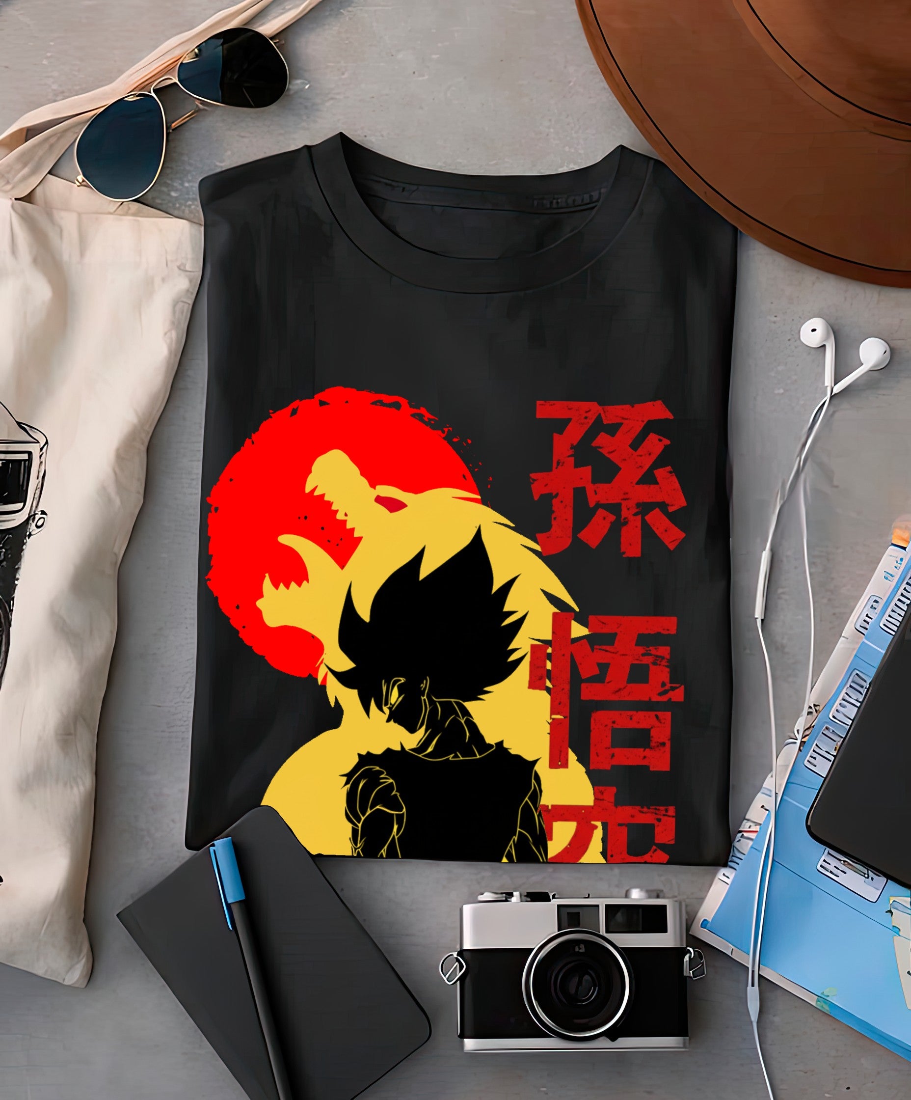 Playera Eclipse Saiyajin