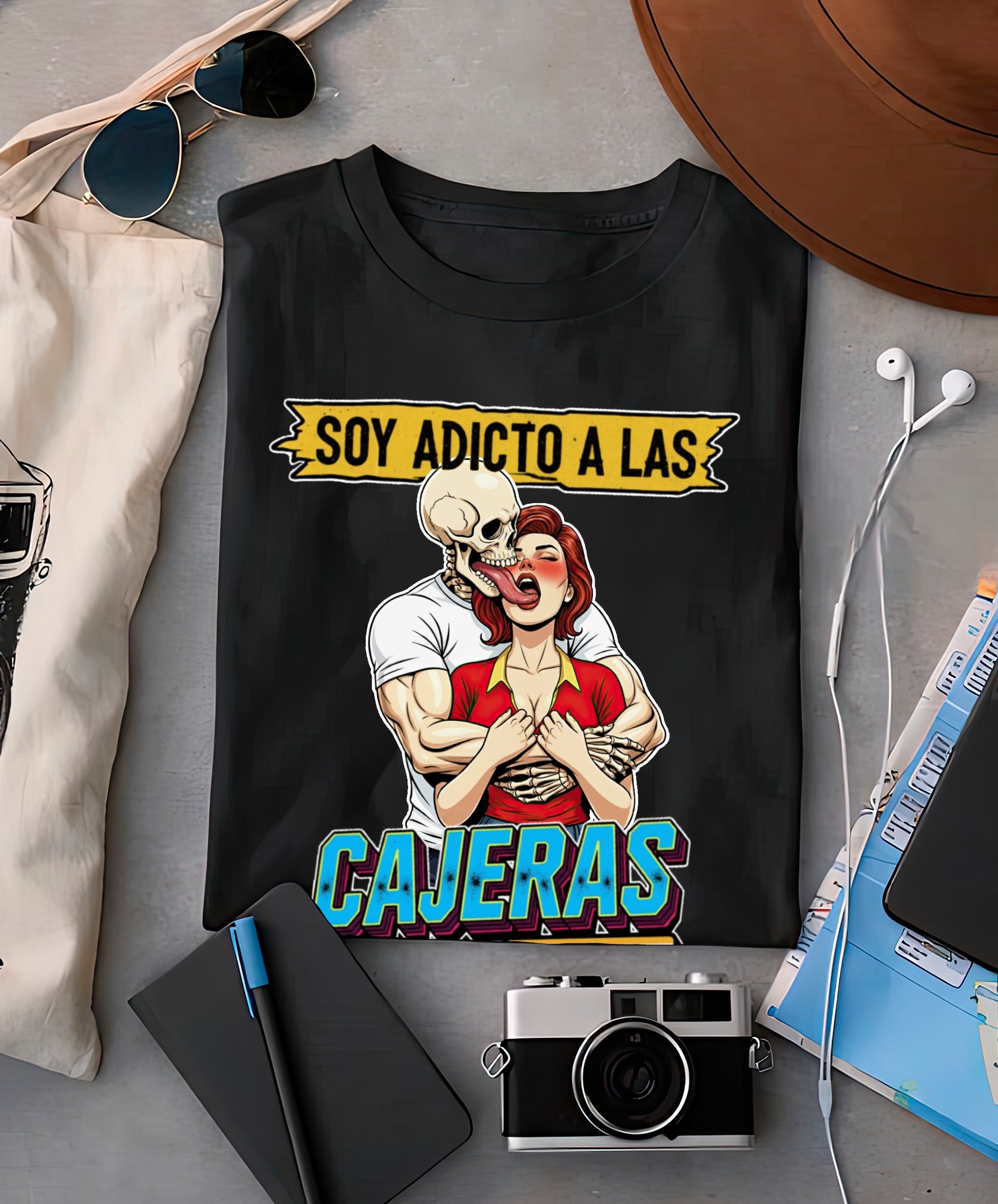 Playera Adicto a las cajeras del OXXO