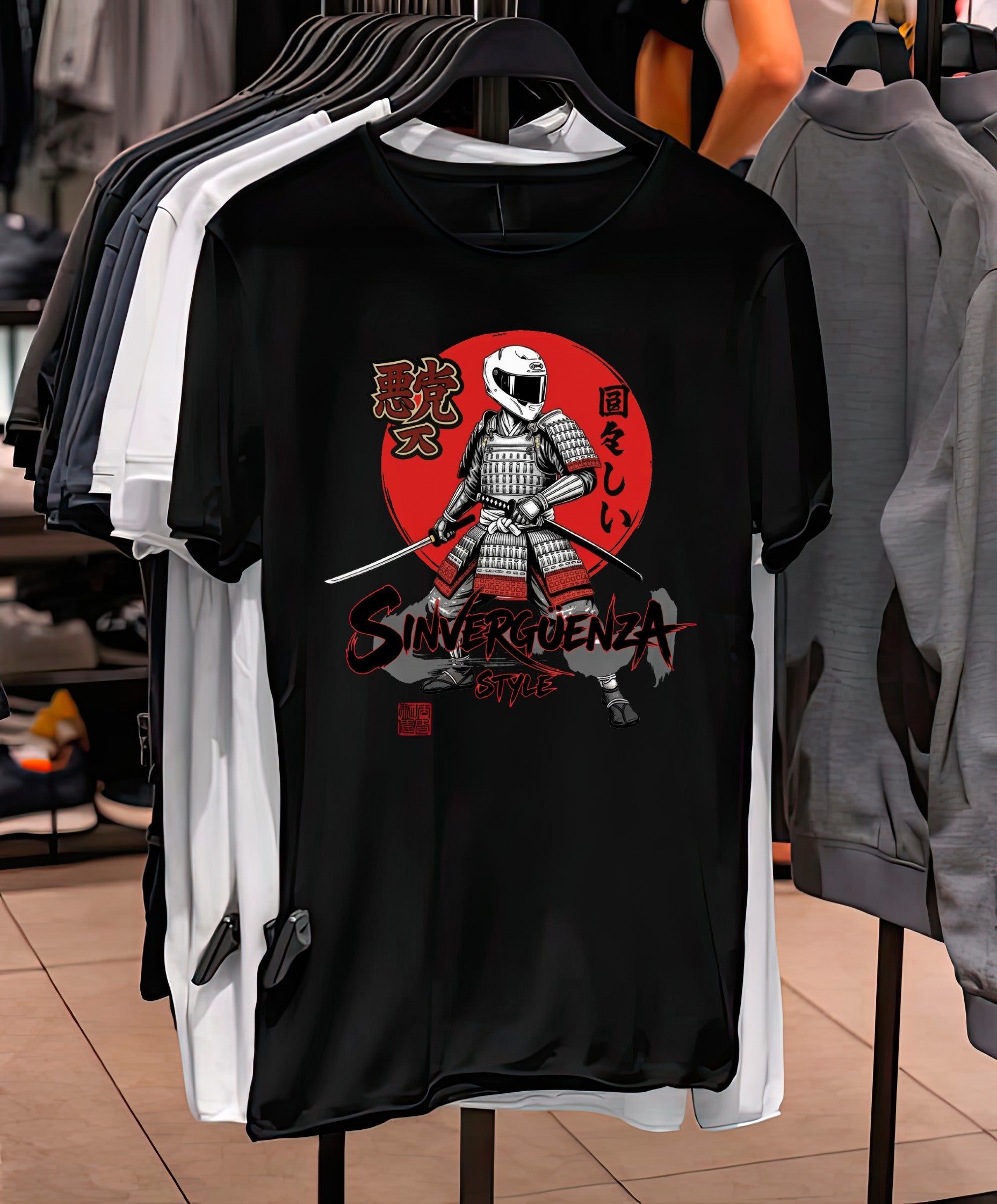 Playera SAMURAI RAIDER