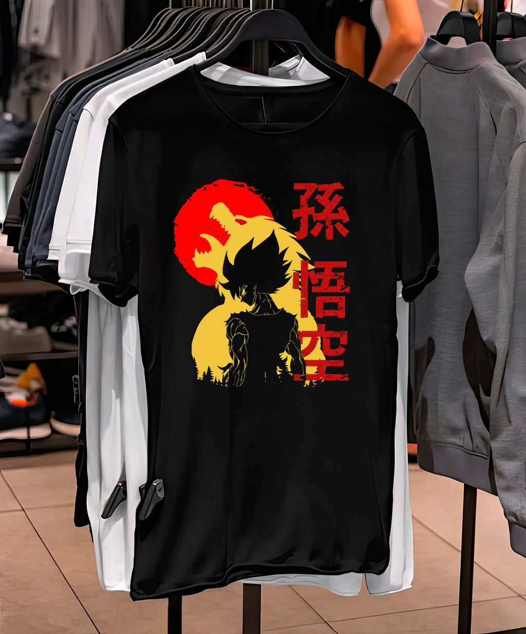 Playera Eclipse Saiyajin
