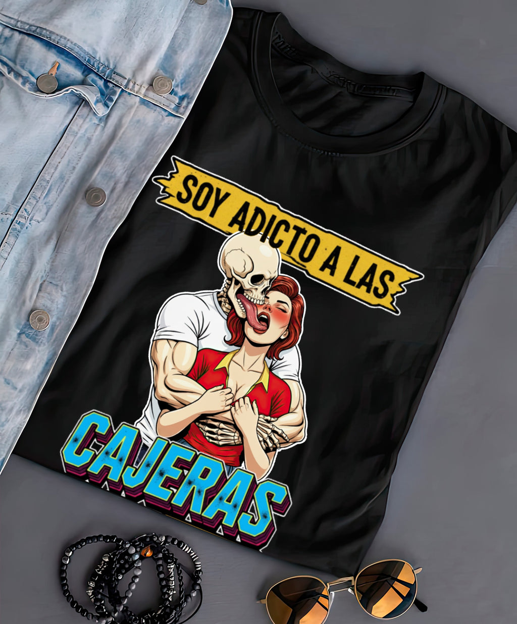 Playera Adicto a las cajeras del OXXO