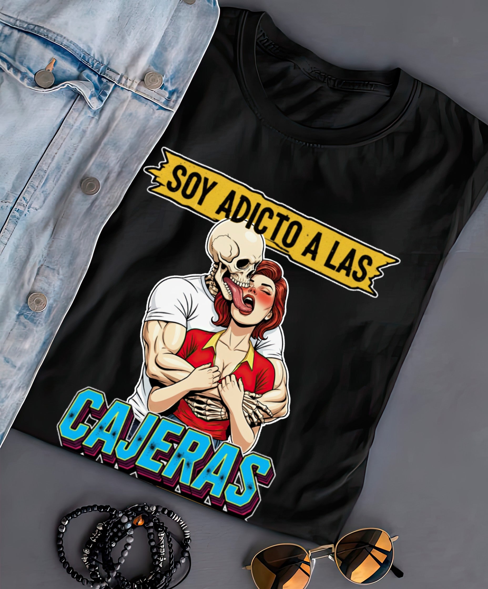 Playera Adicto a las cajeras del OXXO