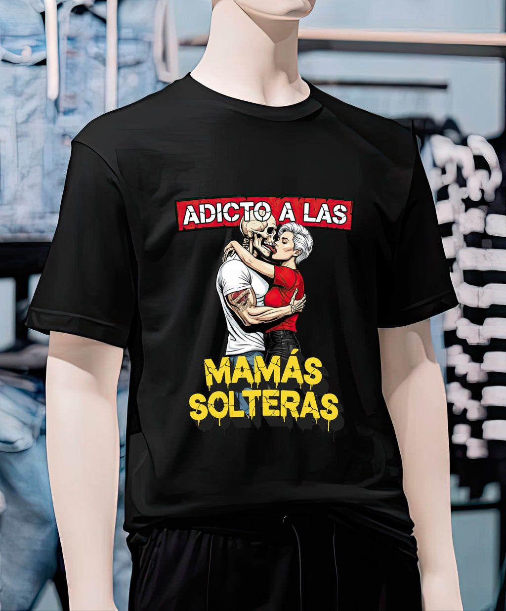 Playera Adicto a las MAMAS SOLTERAS