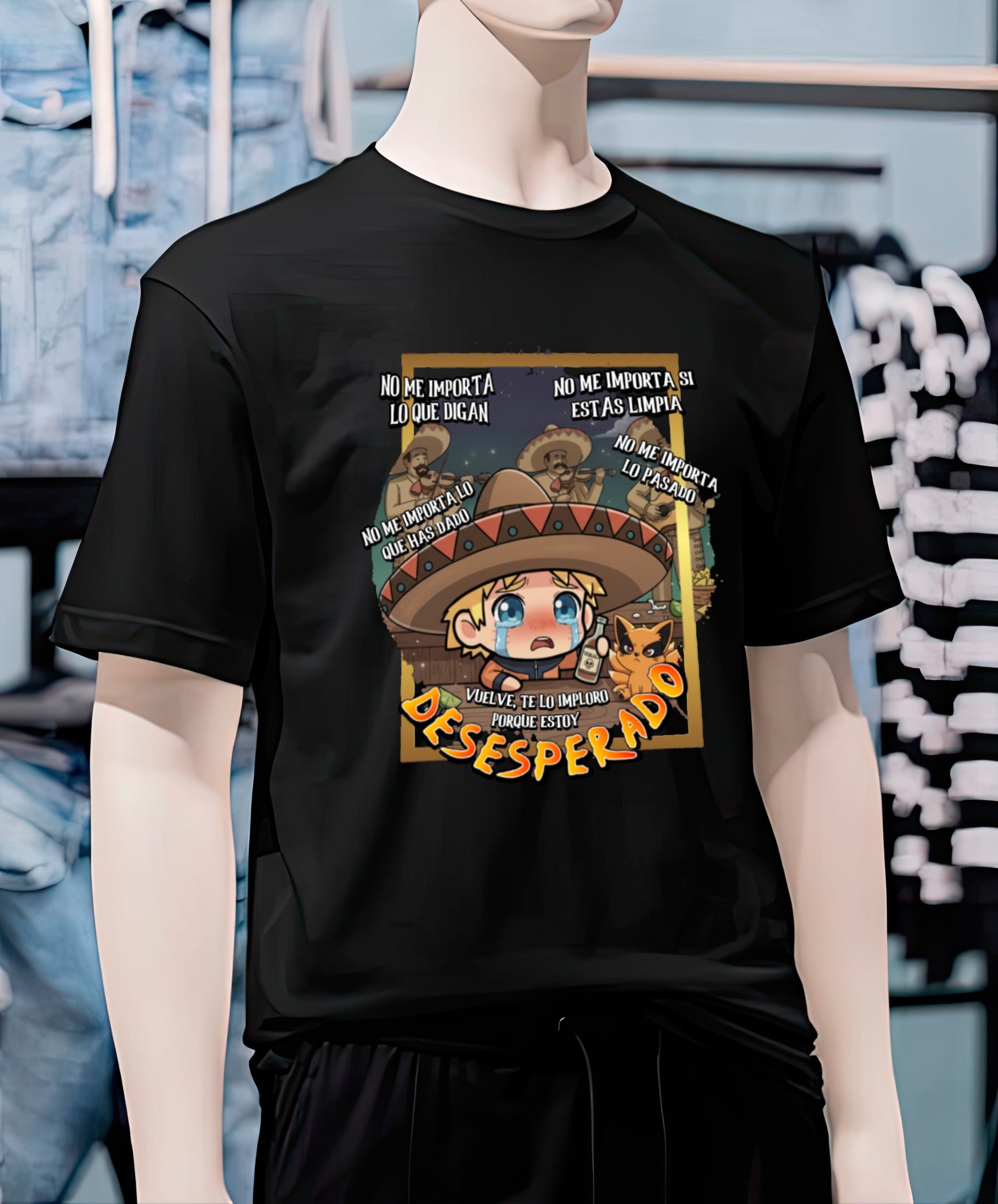 Playera VUELVE ESTOY DESESPERADO