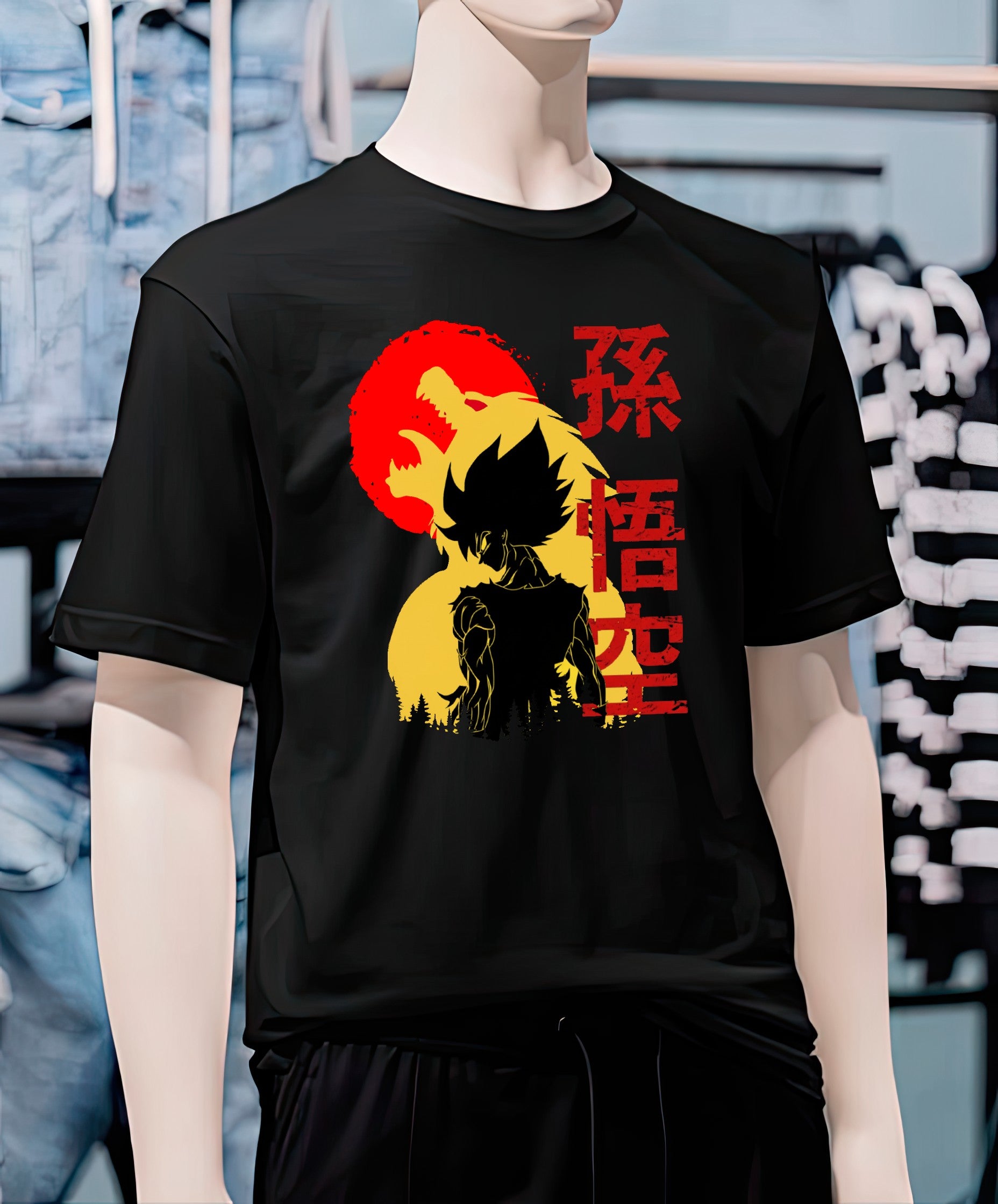 Playera Eclipse Saiyajin