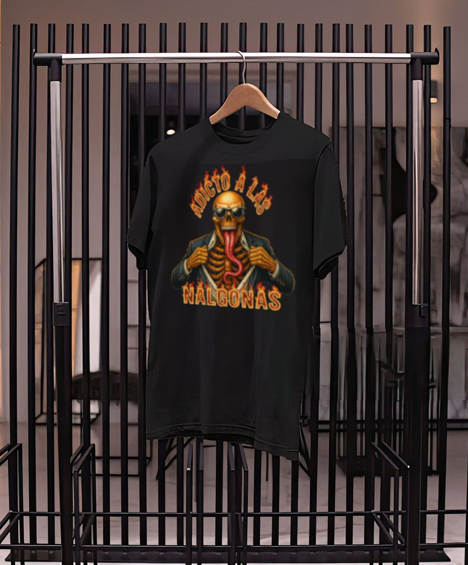 Playera Adicto a las nalgonas