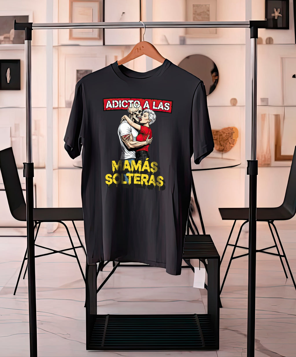 Playera Adicto a las MAMAS SOLTERAS