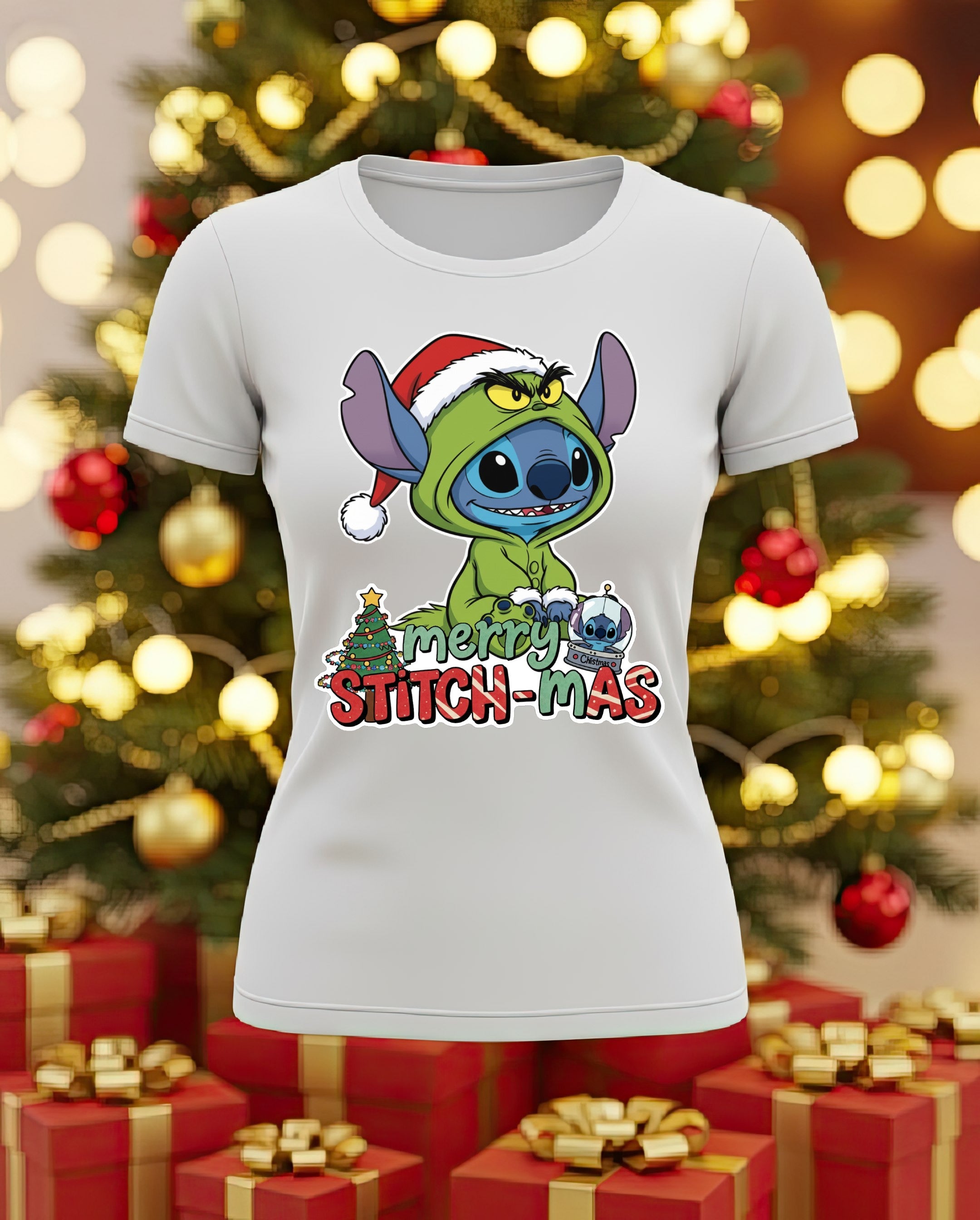 Playera MERRY STITCH-MAS