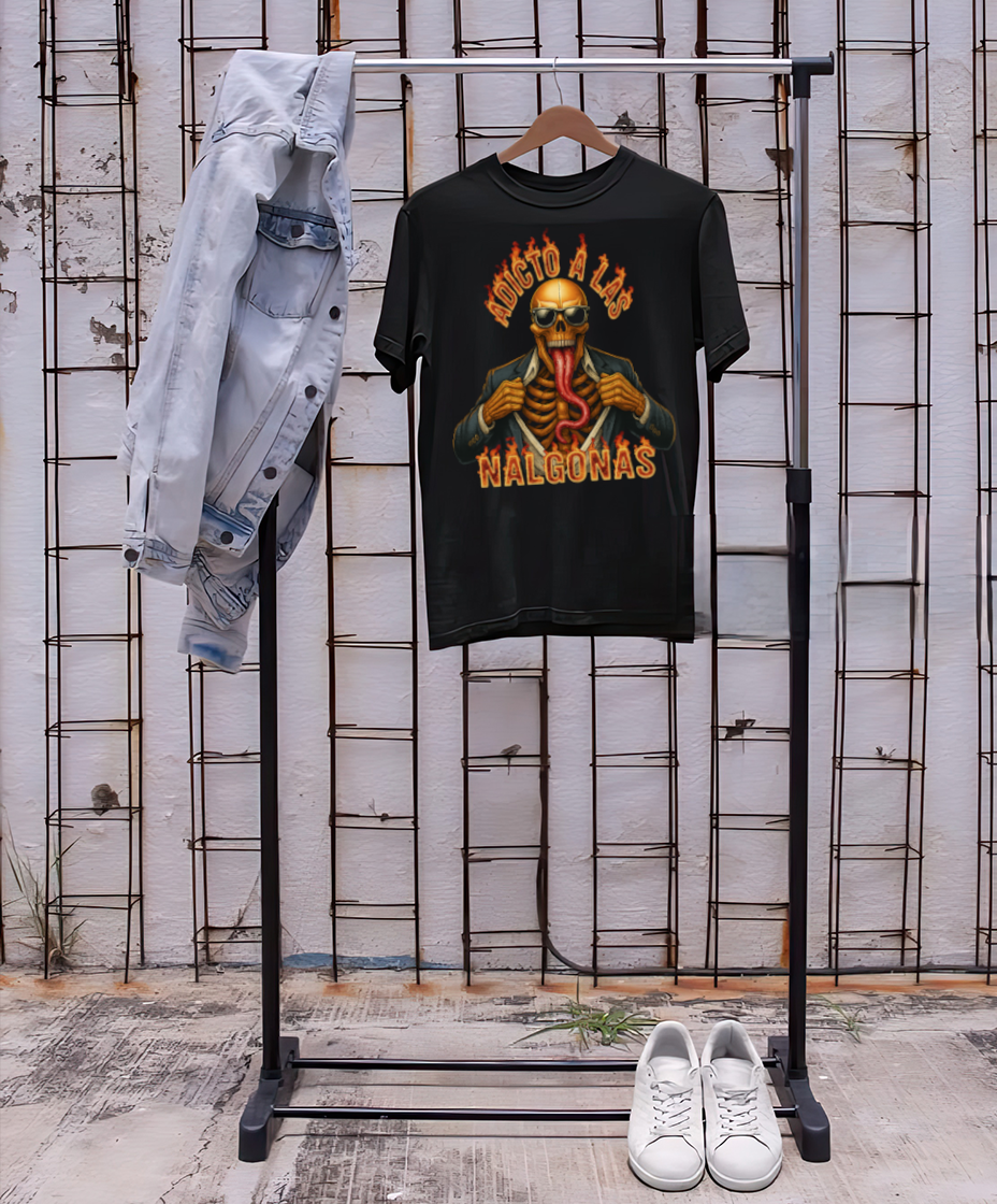 Playera Adicto a las nalgonas