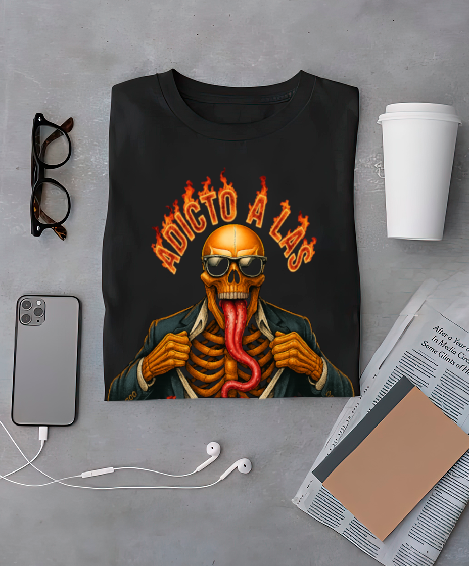 Playera Adicto a las nalgonas