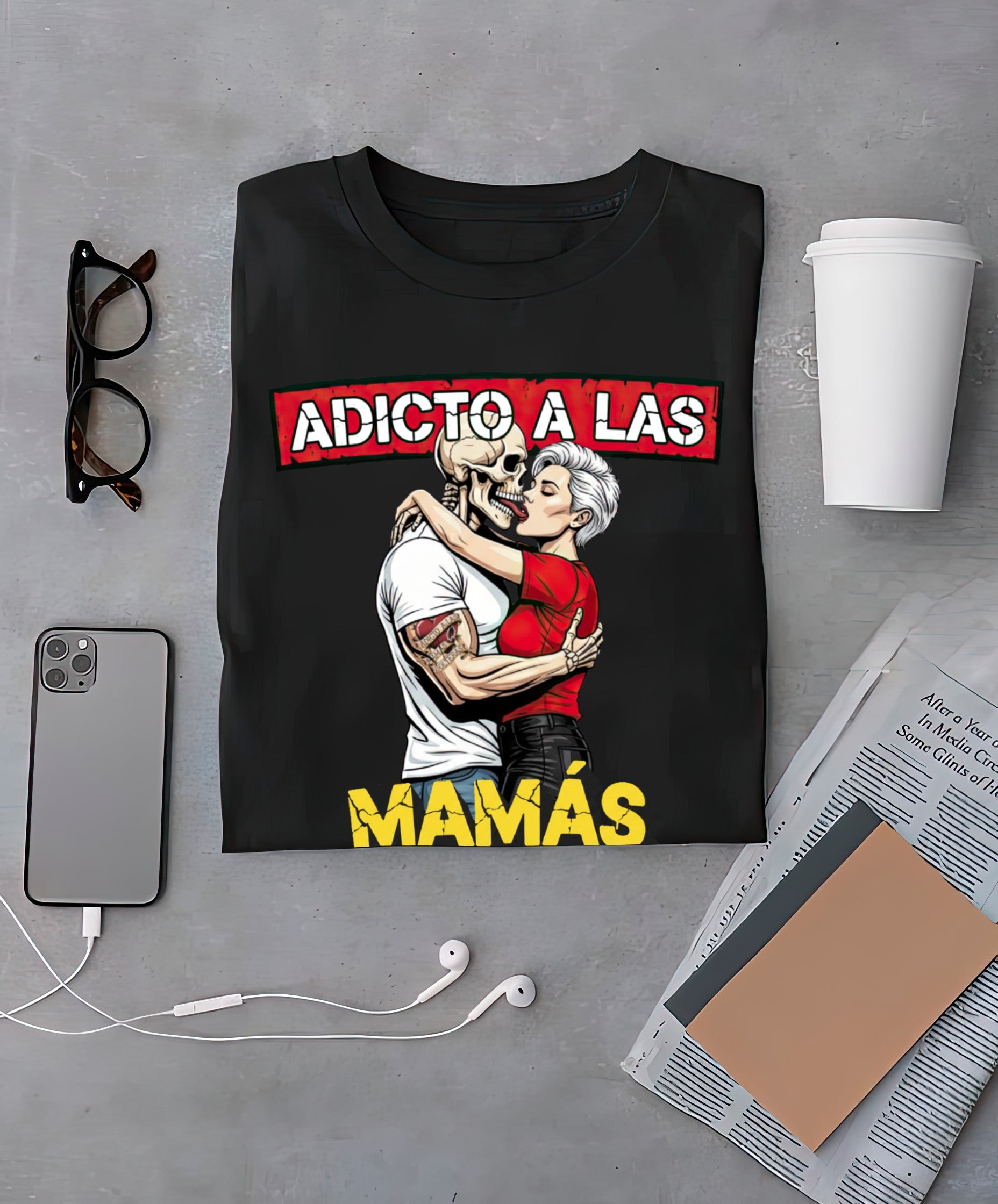 Playera Adicto a las MAMAS SOLTERAS