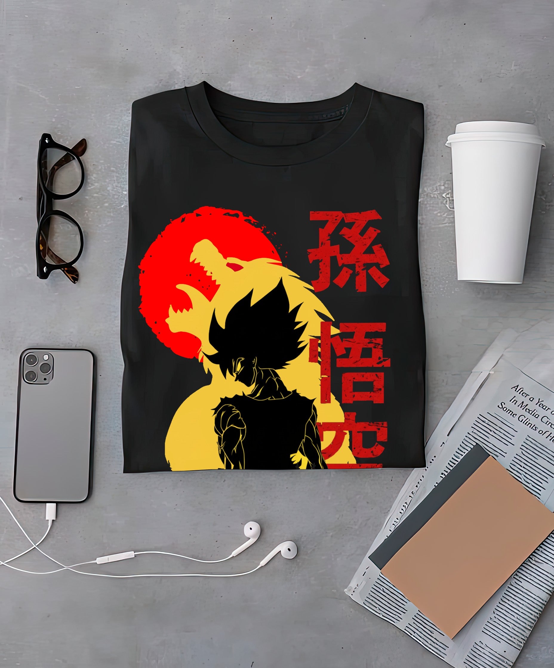 Playera Eclipse Saiyajin