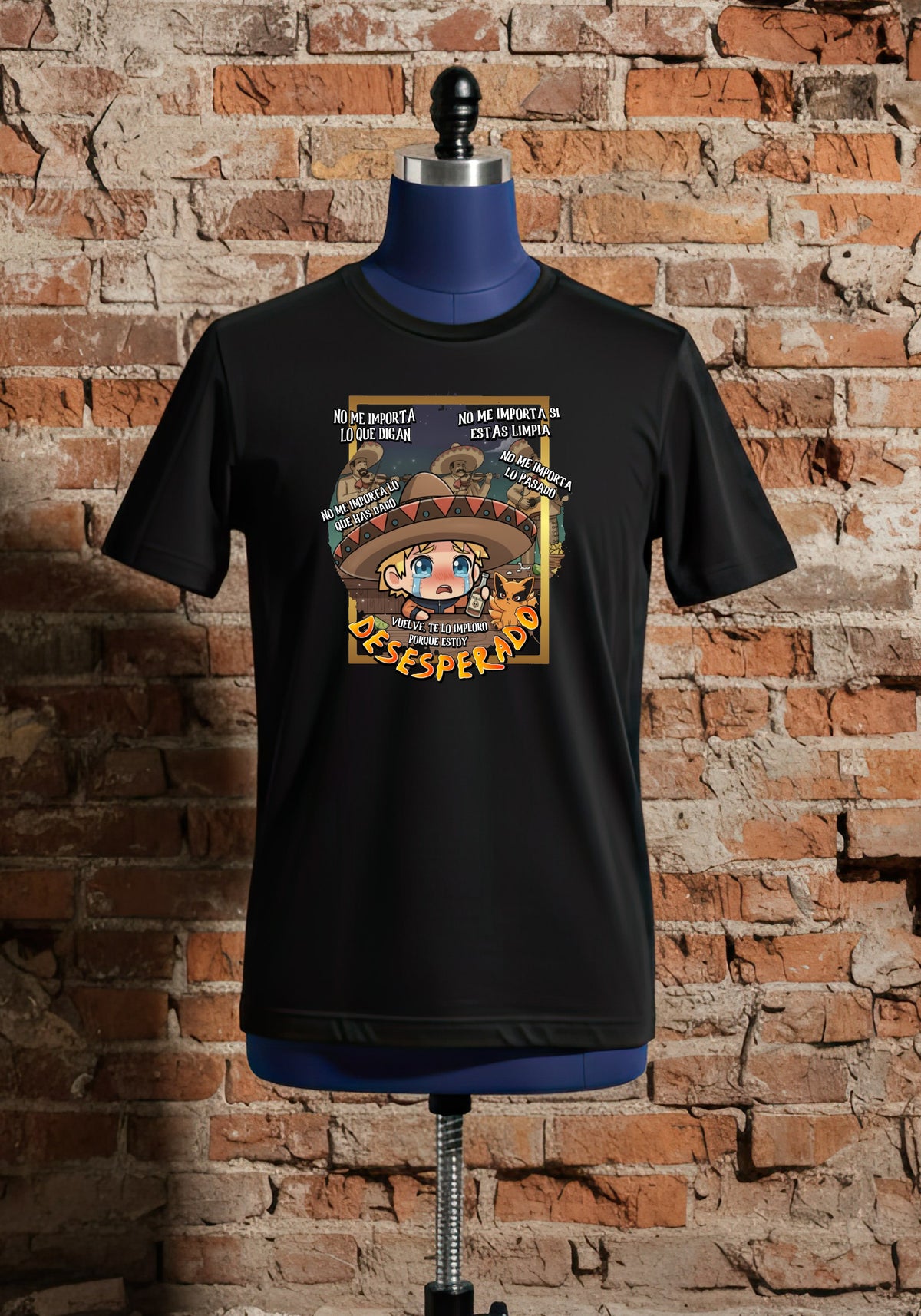 Playera VUELVE ESTOY DESESPERADO