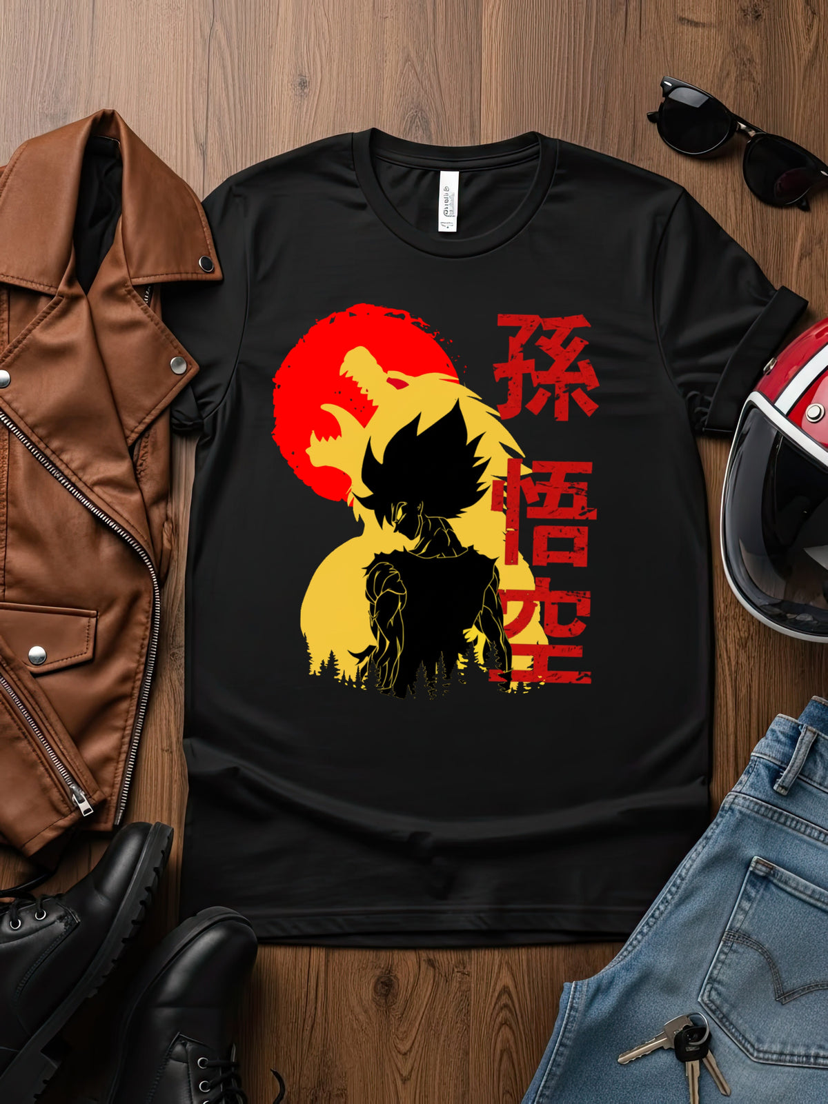 Playera Eclipse Saiyajin