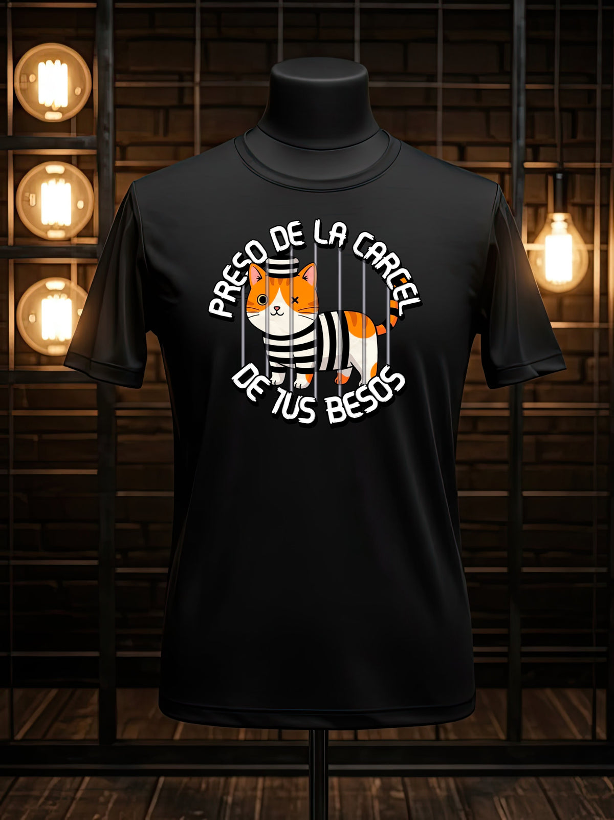 Playera Preso de la carcel de tus besos