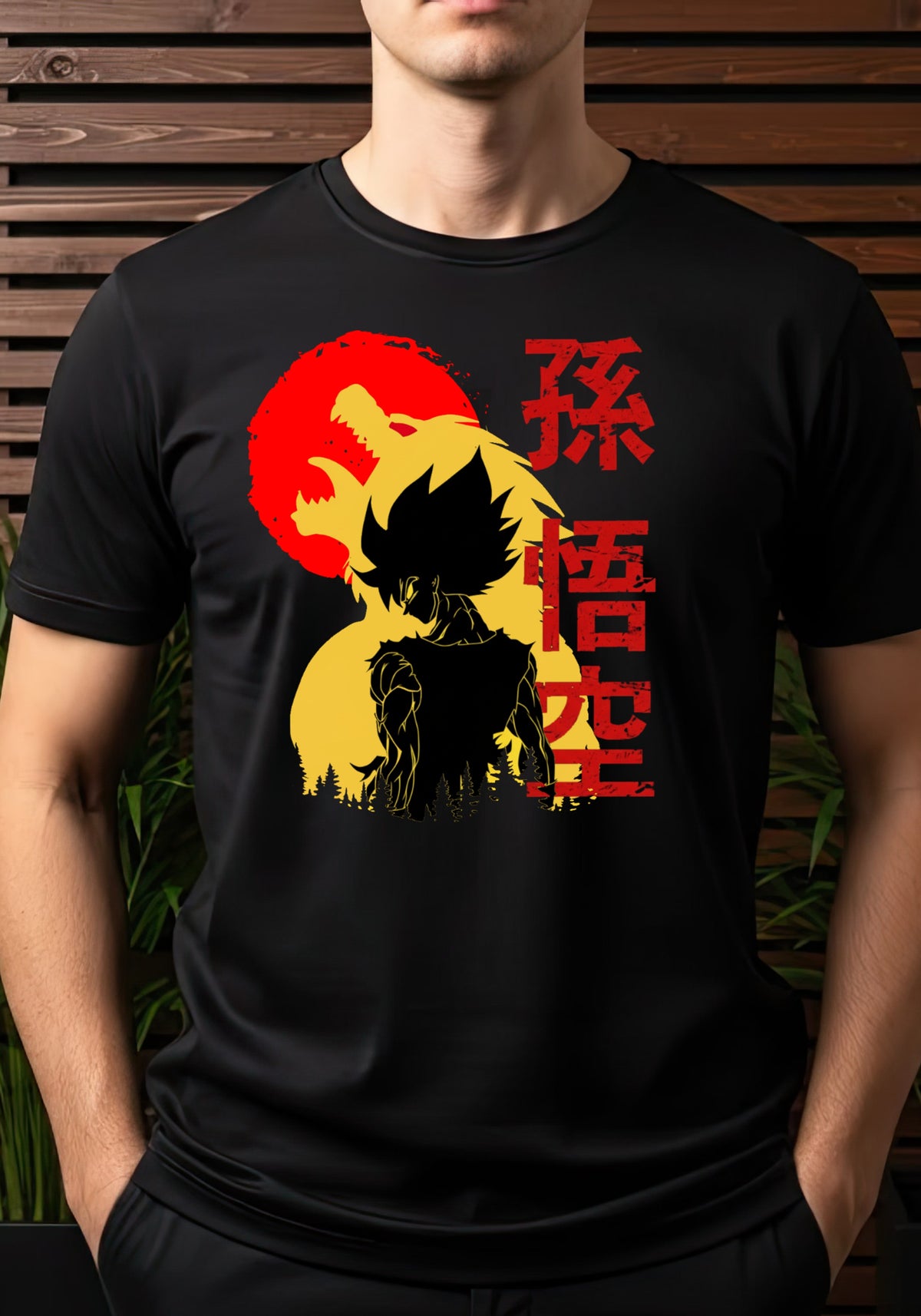 Playera Eclipse Saiyajin