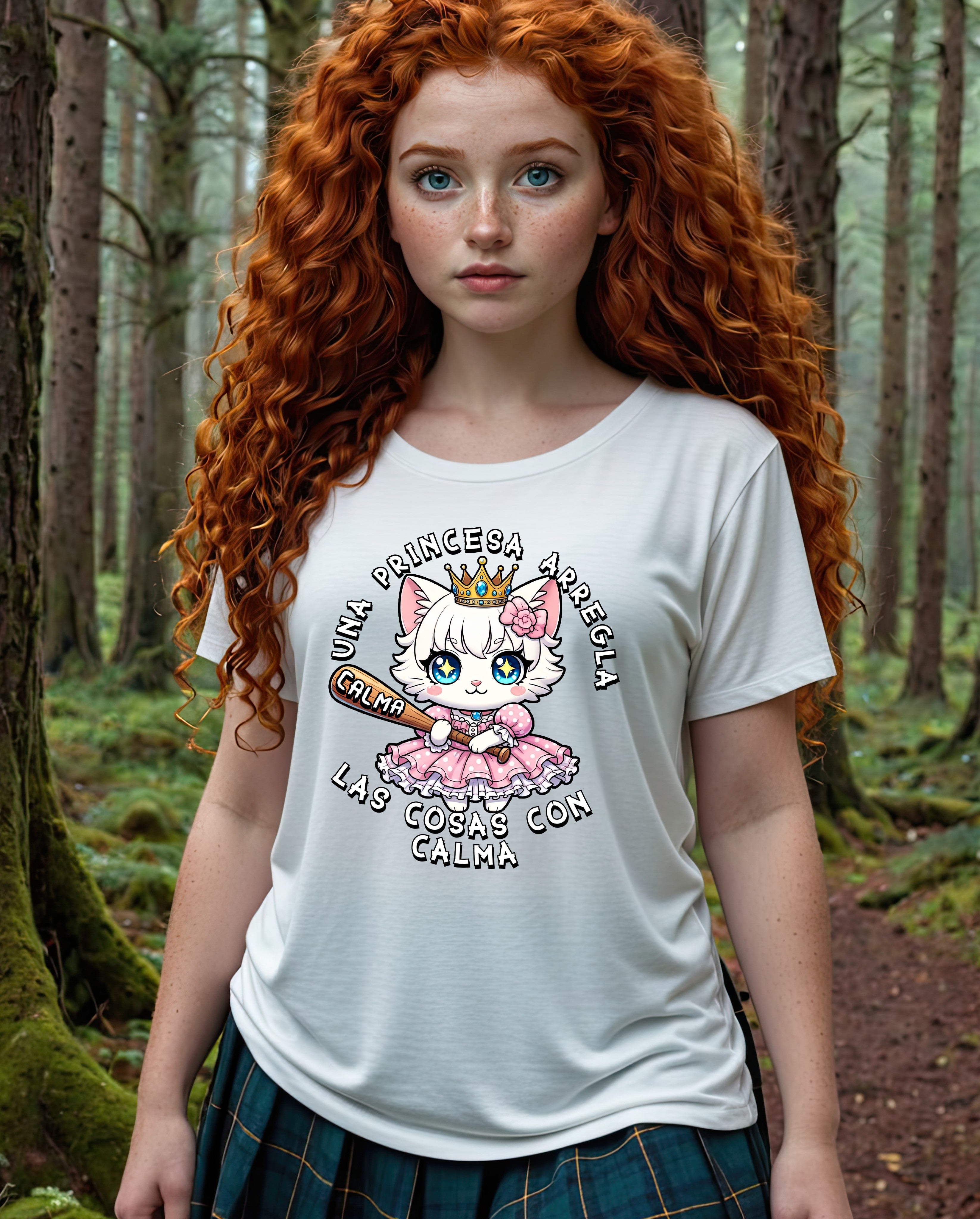 Playera Una Princesa Arregla