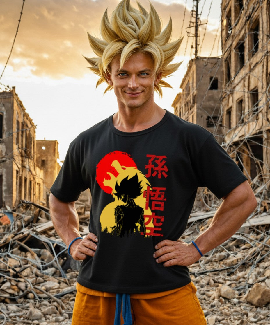 Playera Eclipse Saiyajin