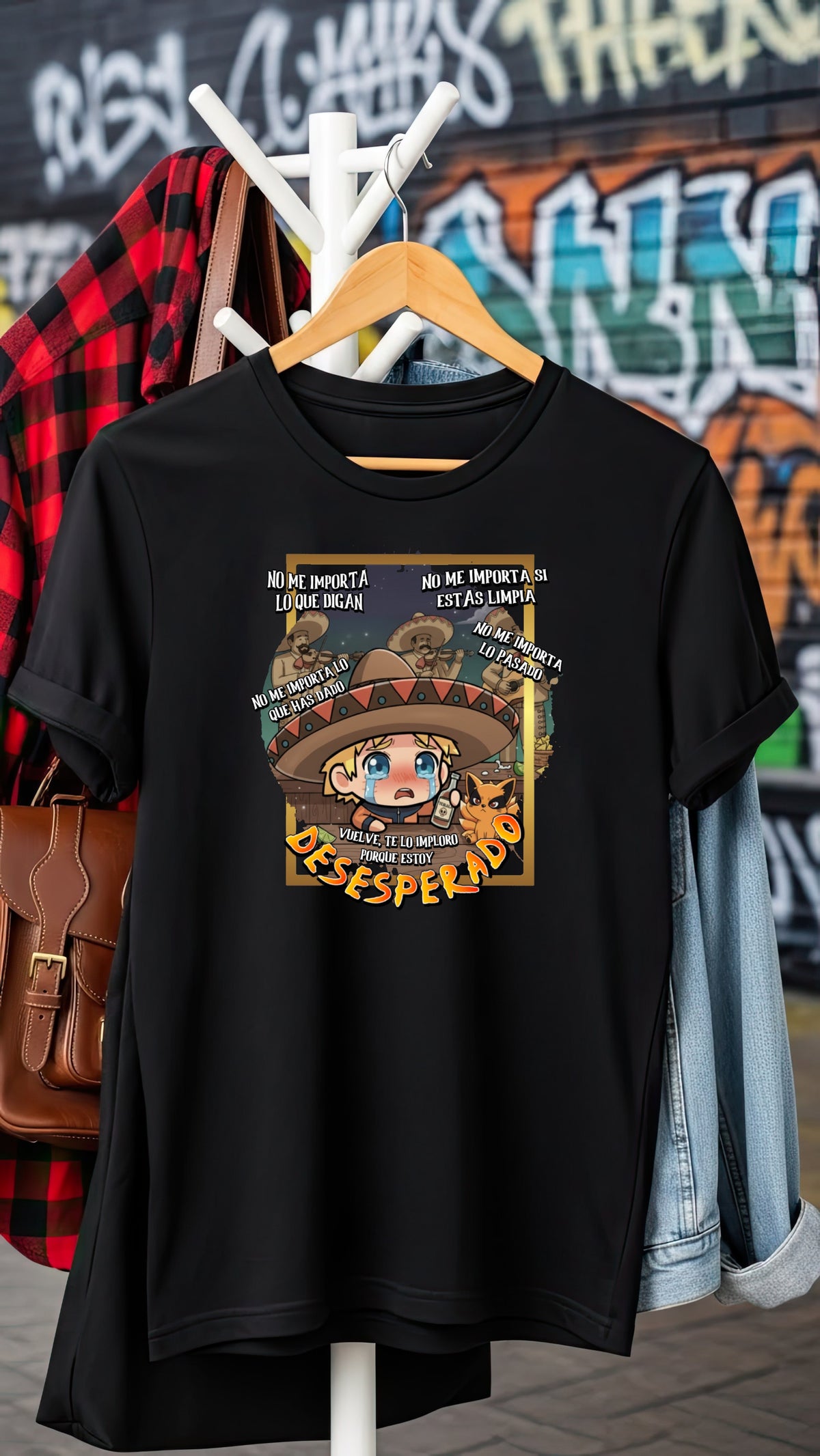 Playera VUELVE ESTOY DESESPERADO