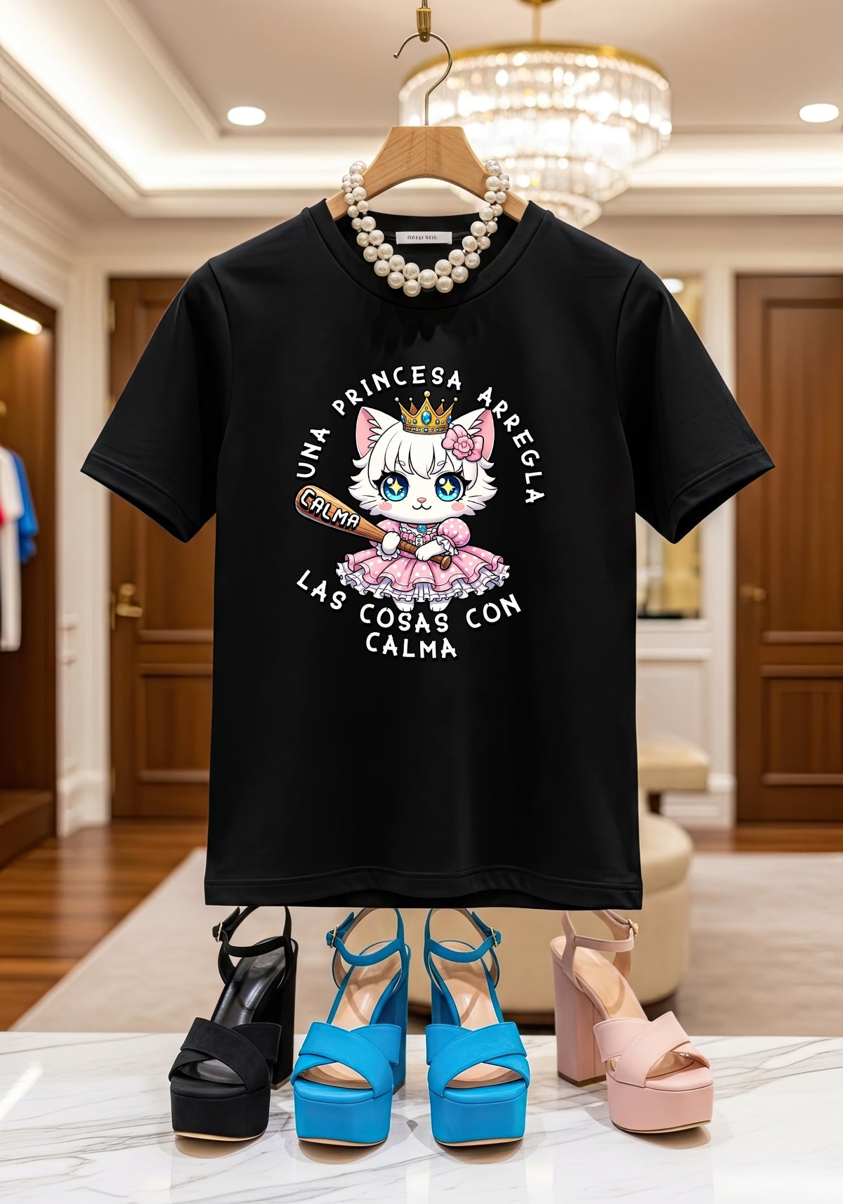 Playera Una Princesa Arregla