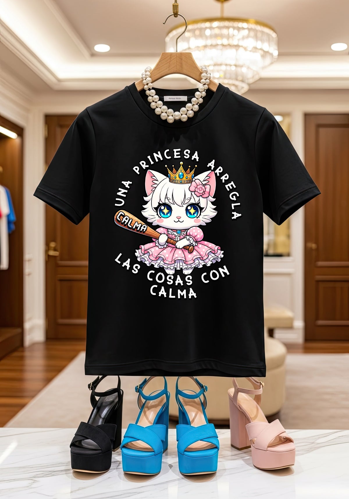 Playera Una Princesa Arregla