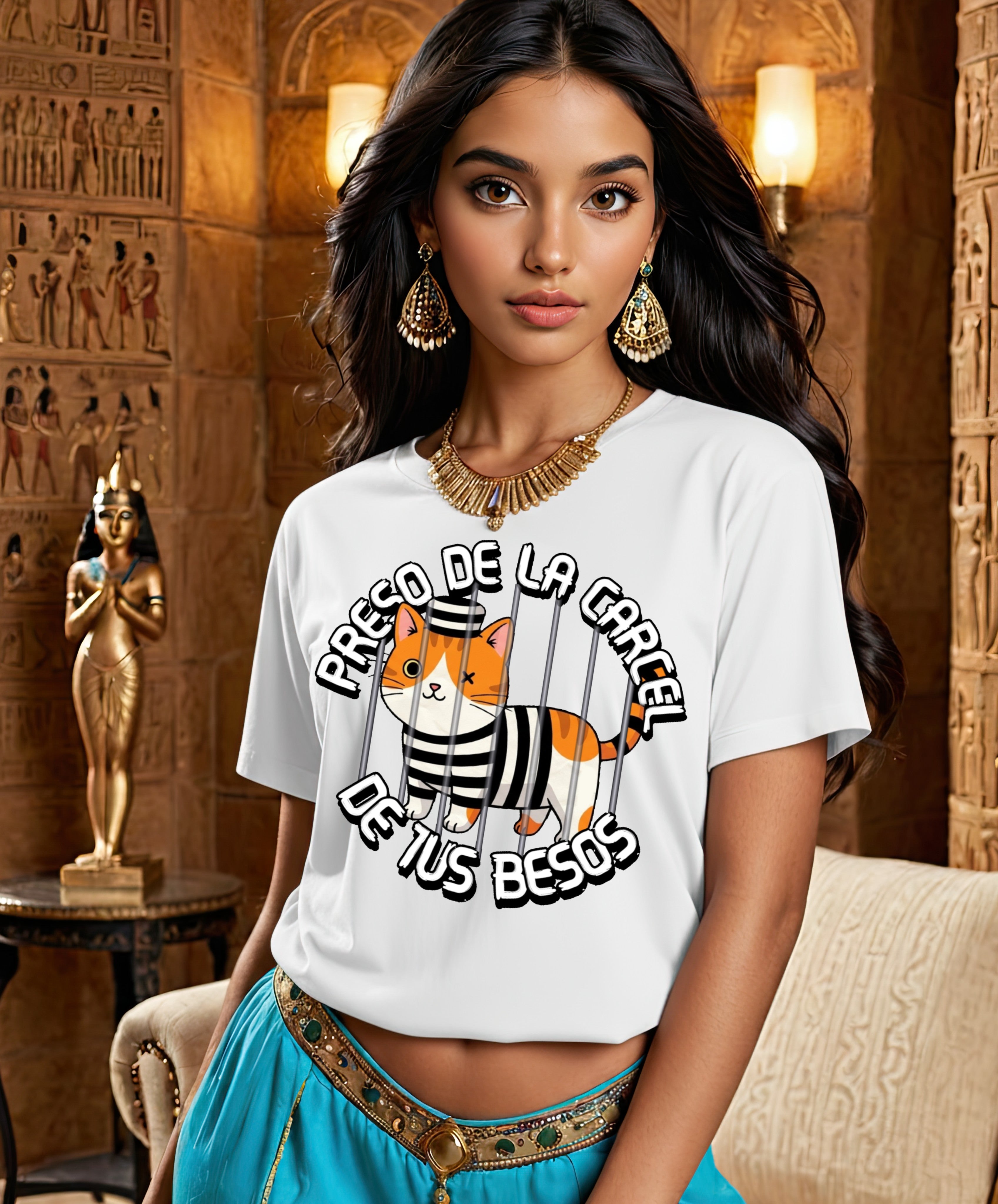 Playera Preso de la carcel de tus besos