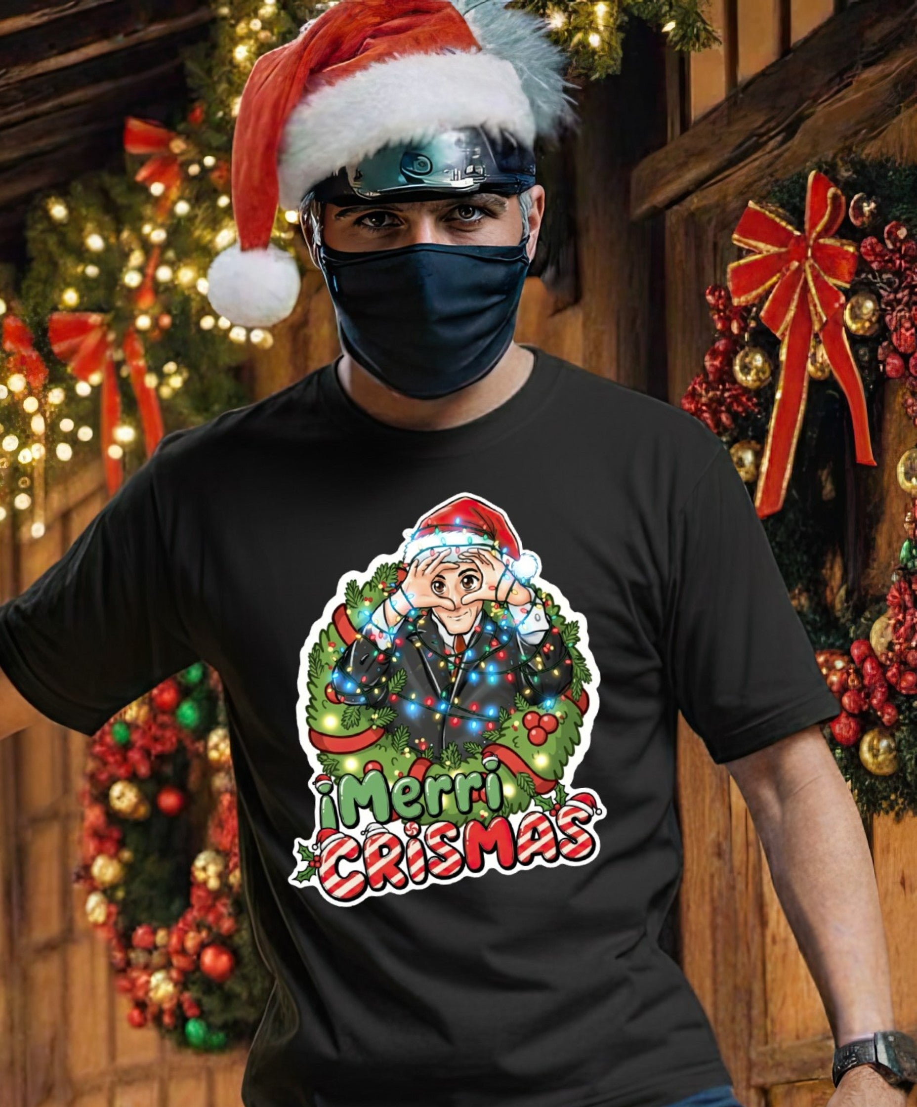 Playera LORD PEÑA MERRY CRISMASH