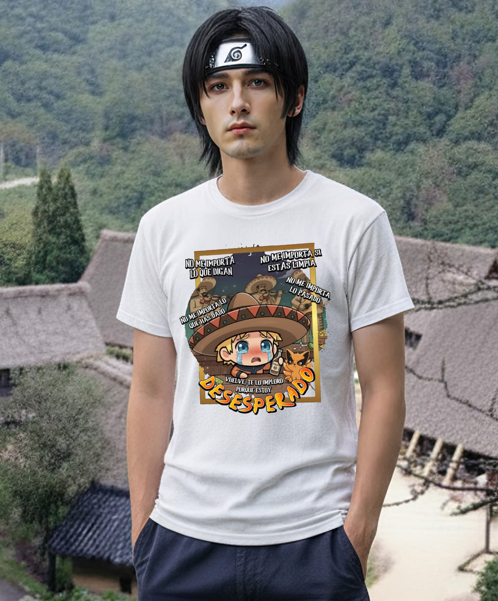 Playera VUELVE ESTOY DESESPERADO